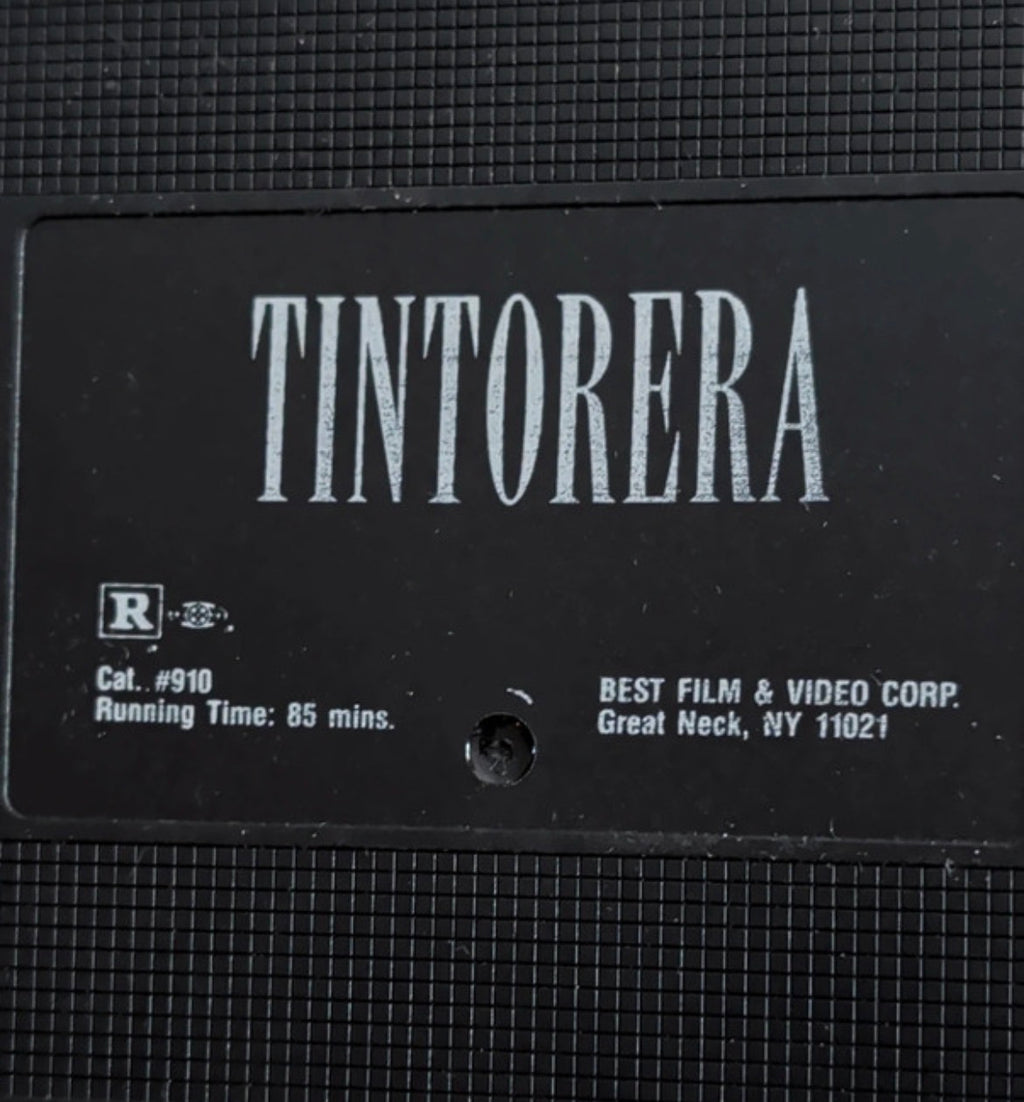 LOT 0910: TINTORERA (1977) — R-Rated First Edition VHS