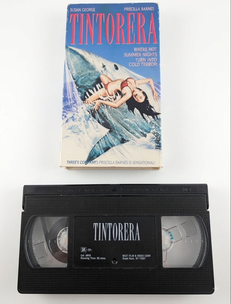 LOT 0910: TINTORERA (1977) — R-Rated First Edition VHS