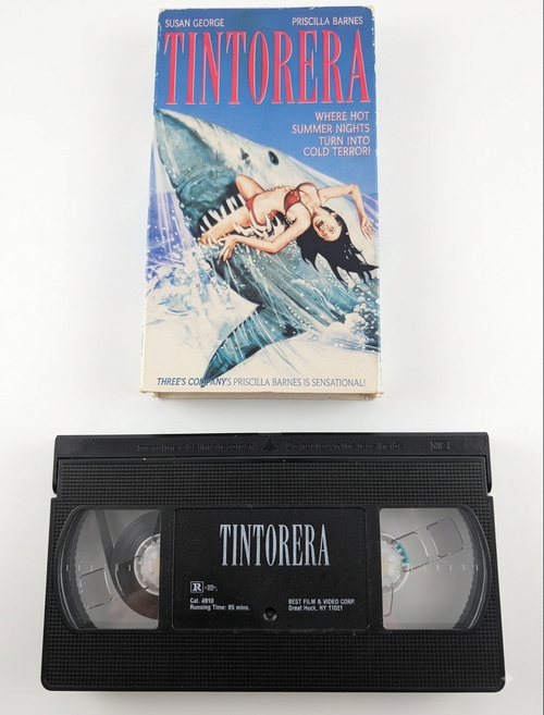 LOT 0910: TINTORERA (1977) — R-Rated First Edition VHS