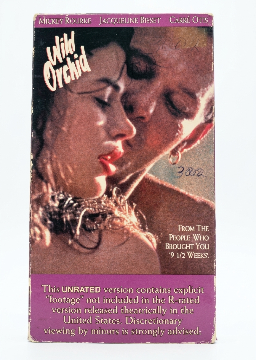 LOT 0914: WILD ORCHID (1989) — Unrated First Edition VHS (RCA/Columbia)
